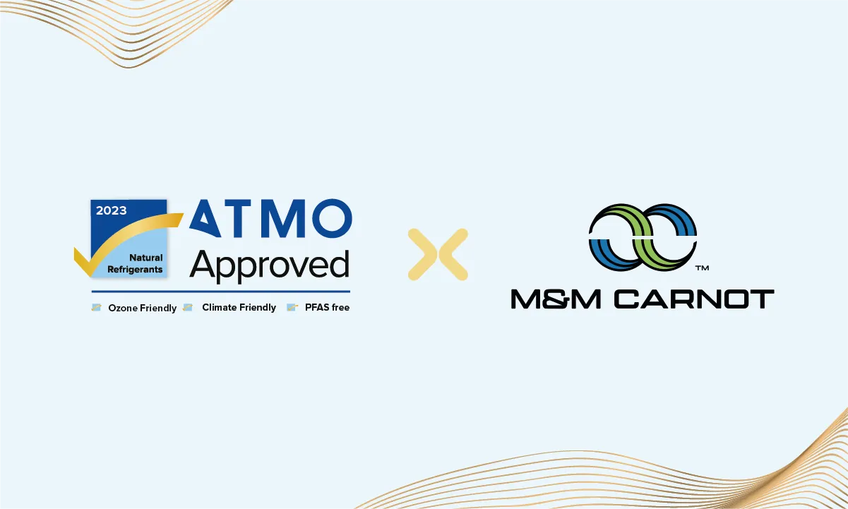 M&M Carnot 续获 ATMOsphere 天然制冷剂标签