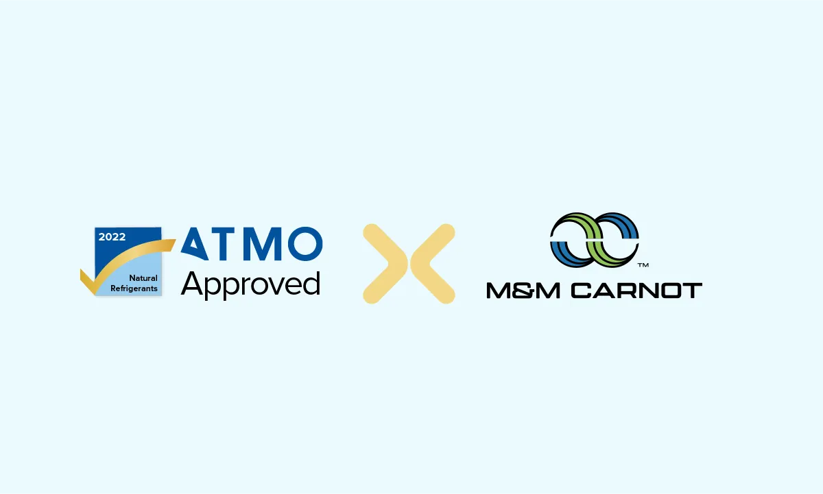 M&M Carnot 获 ATMOsphere 天然制冷剂标签