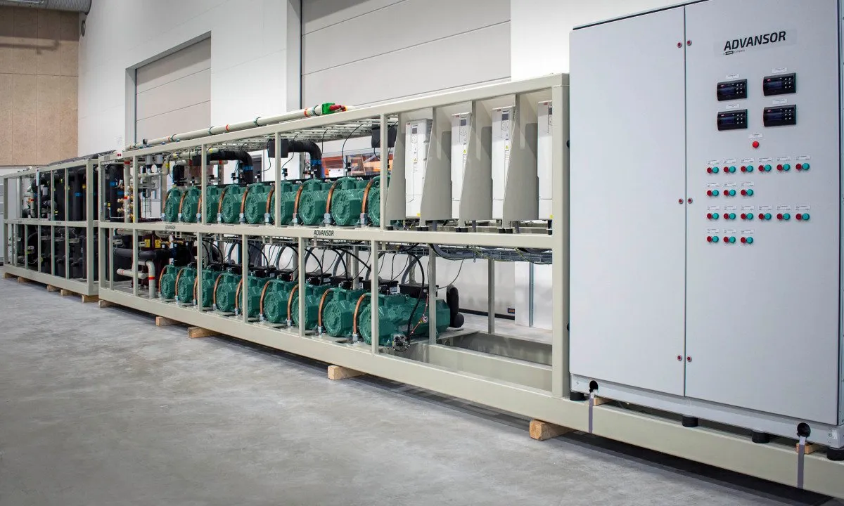 Advansor CO2 Rack 用于 Maersk 新西兰冷库设施
