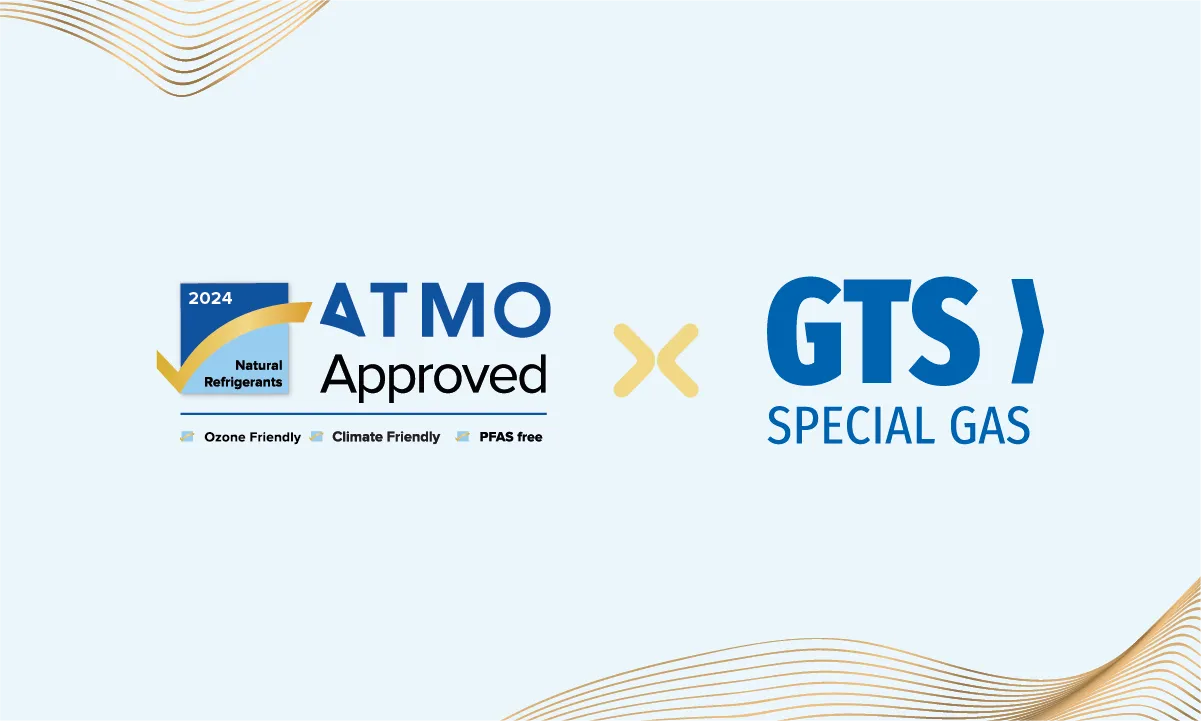 GTS 获 ATMOsphere 天然制冷剂标签