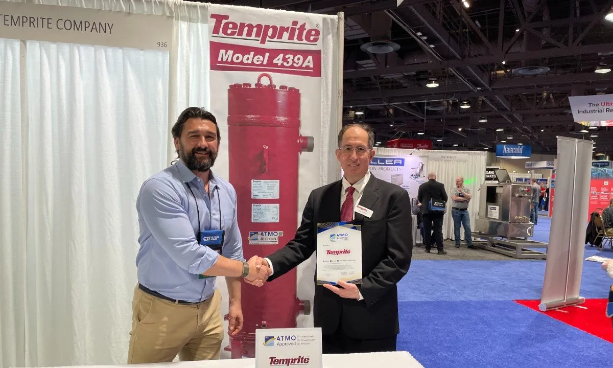 Temprite 宣布推出用于大型二氧化碳（R744）系统的油分离器