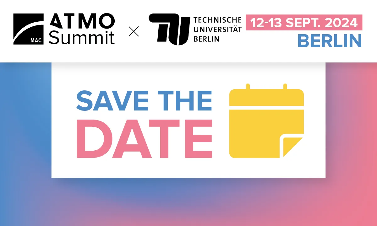 ATMO MAC Summit 2024 × TU Berlin,定于9月12–13日举行
