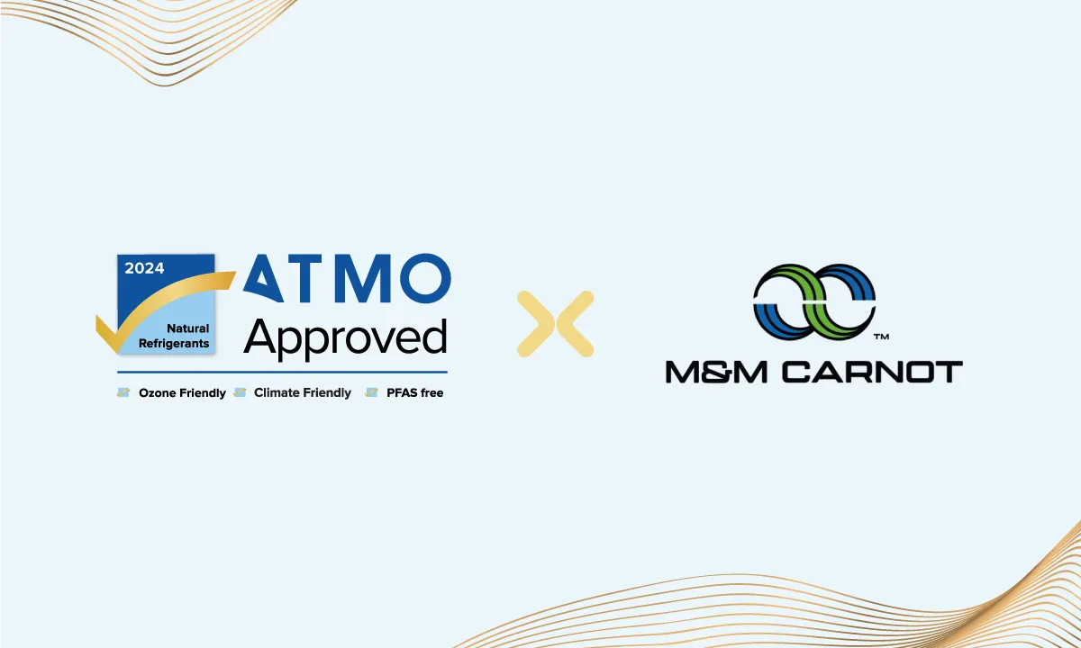 ATMOsphere重新批准M&M Carnot天然制冷剂标签