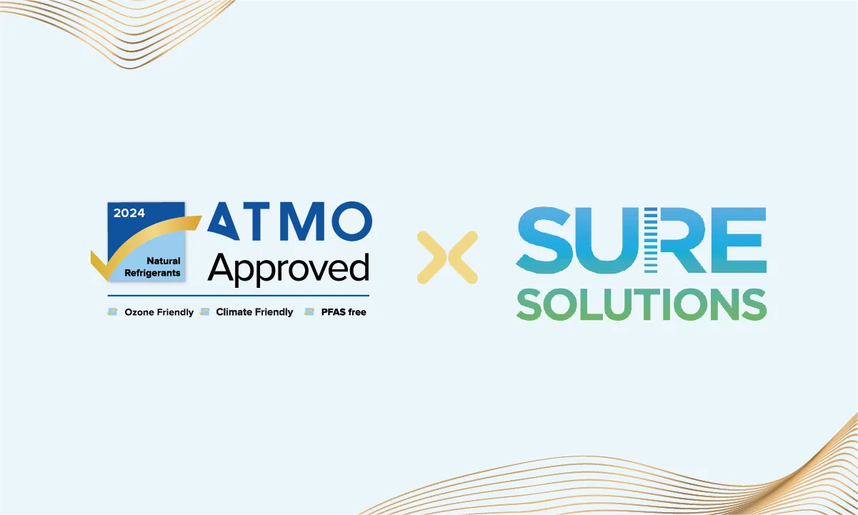 SURE Solutions 获 ATMOsphere 天然制冷剂标签