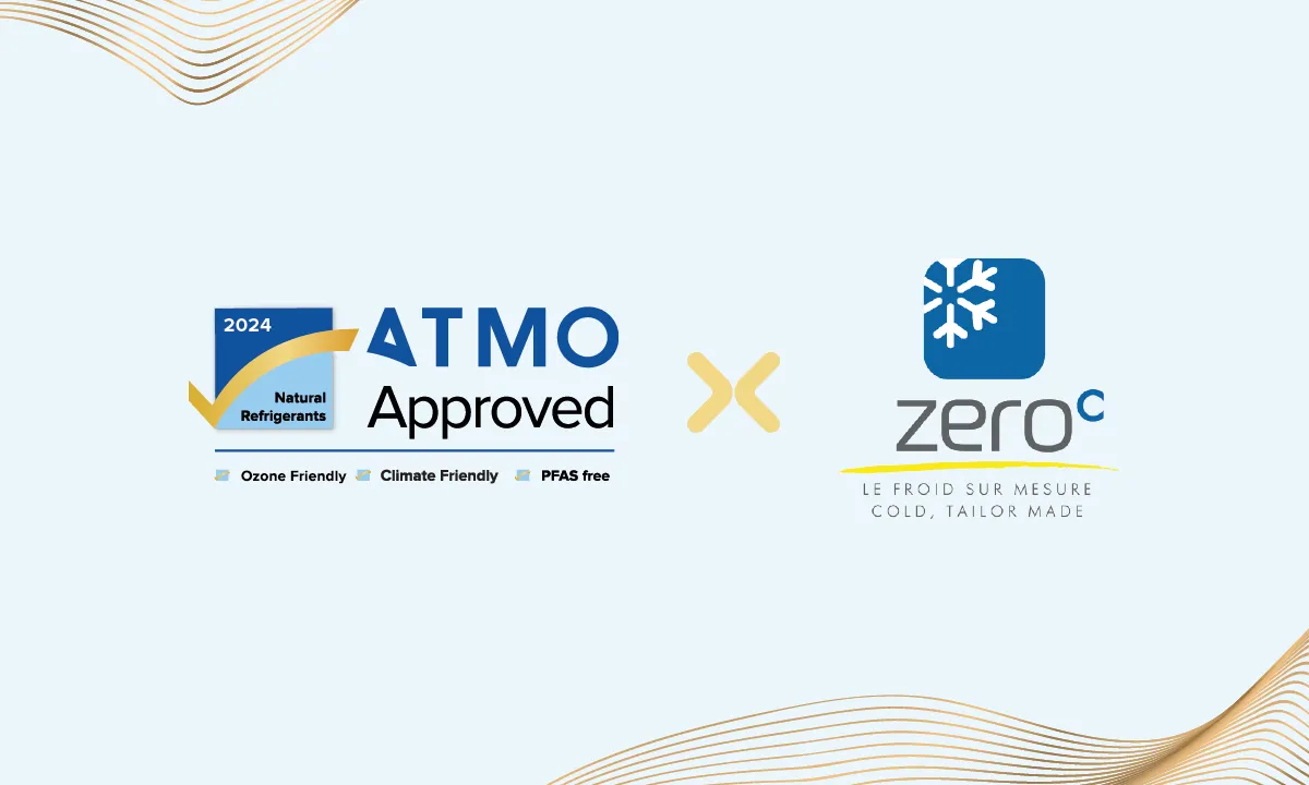 ATMOsphere批准Zero-C的ATMO Approved天然制冷剂标签