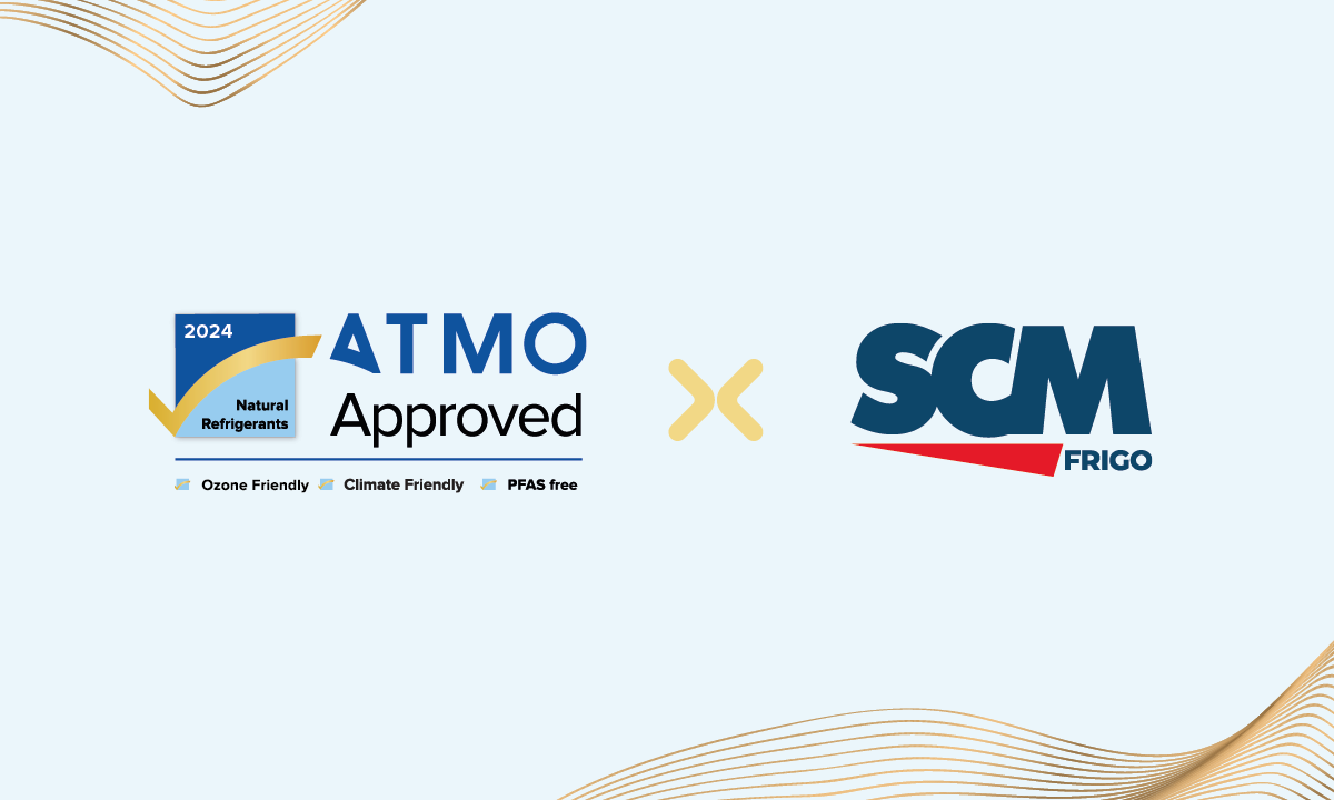 ATMOsphere 重新批准 SCM Frigo 天然制冷剂标签