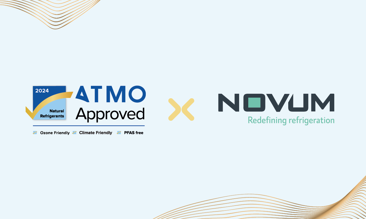 ATMOsphere再次批准Novum天然制冷剂标签
