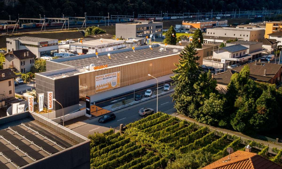 Migros Ticino 新超市采用集成二氧化碳（R744）系统