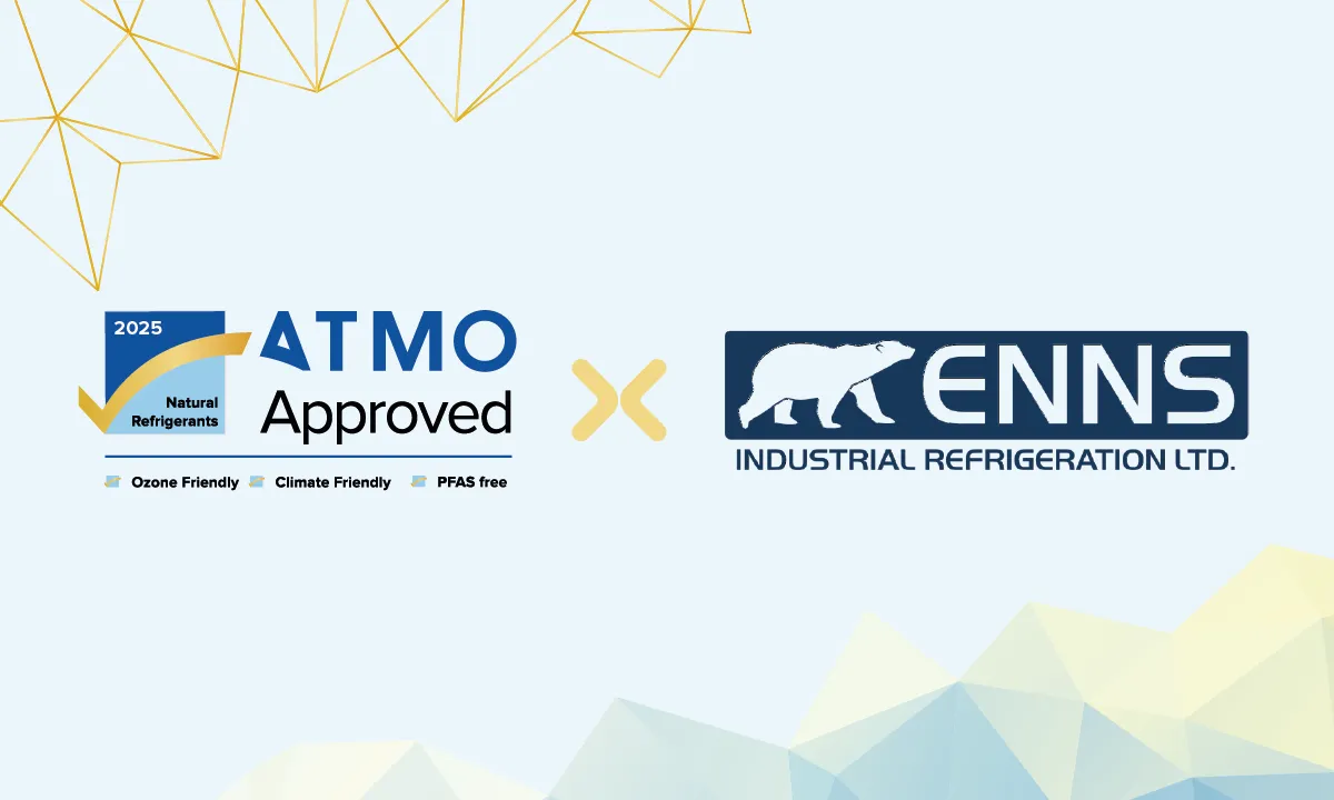 Enns Industrial Refrigeration获ATMO天然制冷剂标签