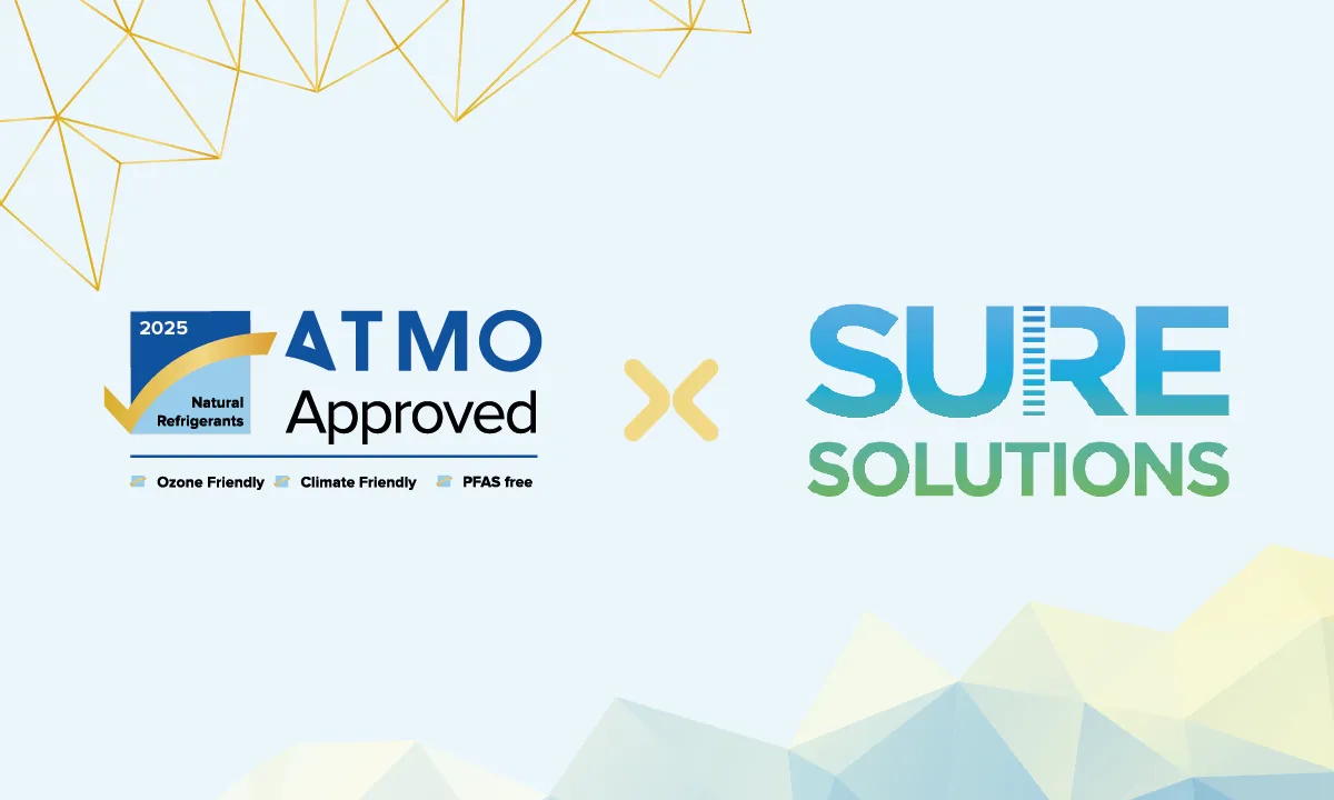 ATMOsphere重新批准SURE Solutions工业制冷承包商天然制冷剂标签