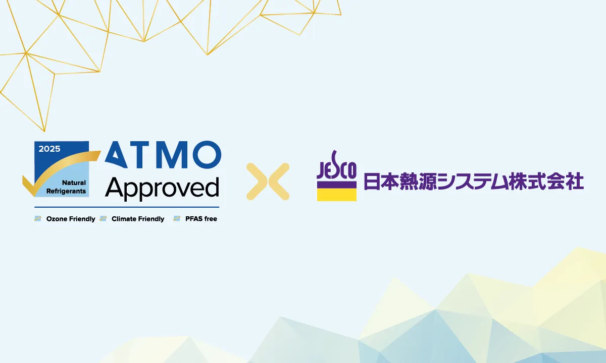 ATMOsphere天然制冷剂标签授予Nihon Netsugen Systems