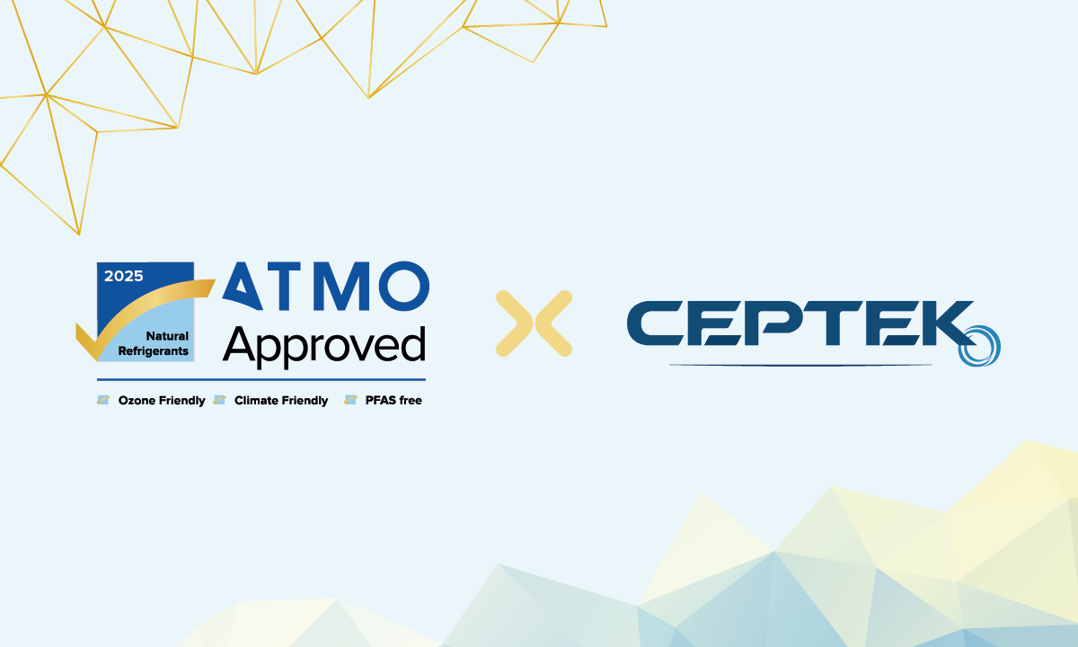 ATMOsphere 重新批准 Ceptek 的天然制冷剂标签